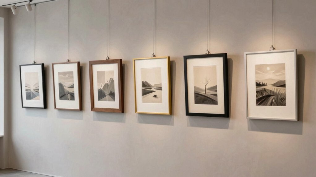 art display rail recommendations