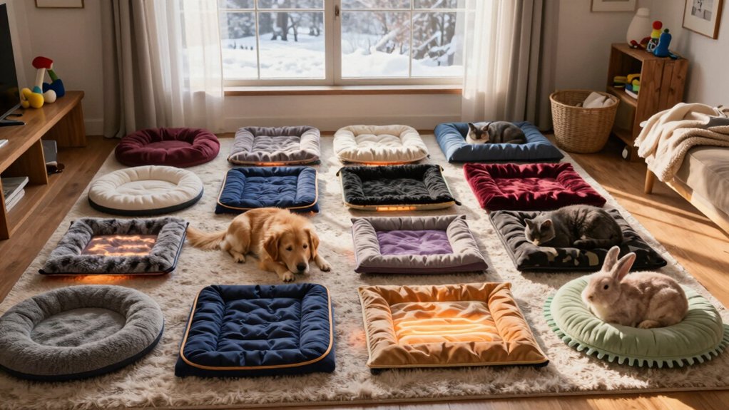 cozy heated pet mats