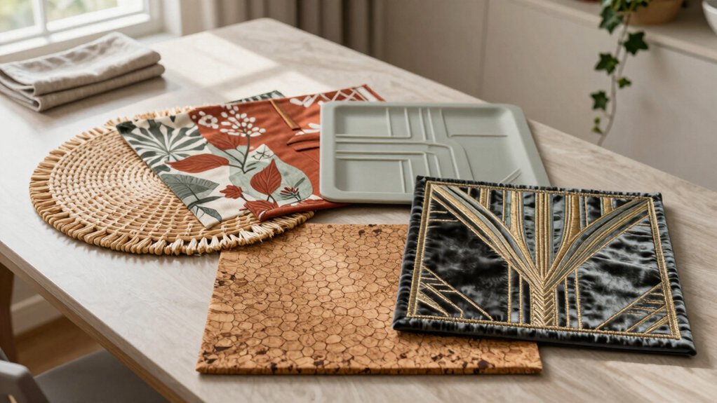 decorative dining table mats