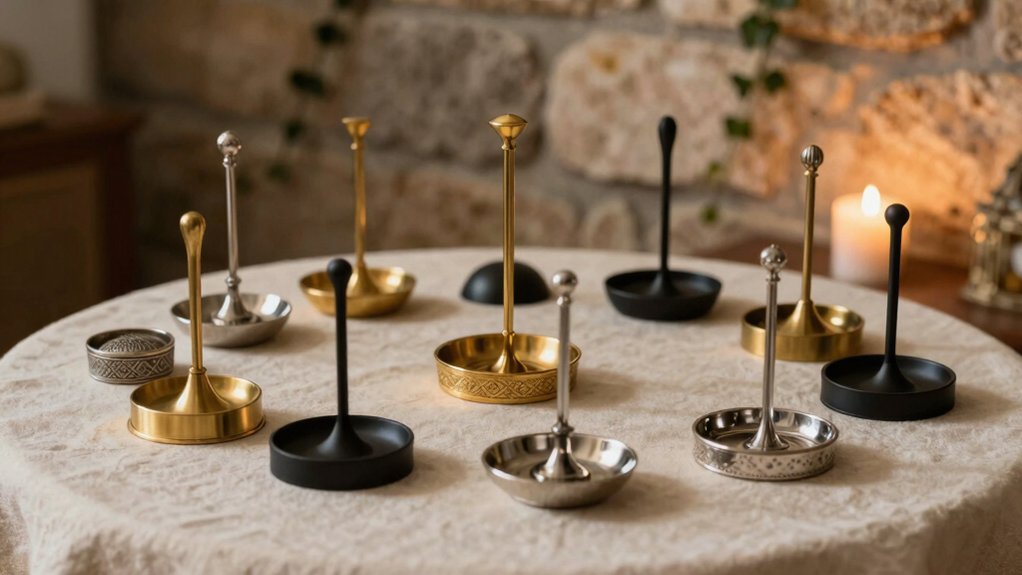 elegant candle snuffer sets