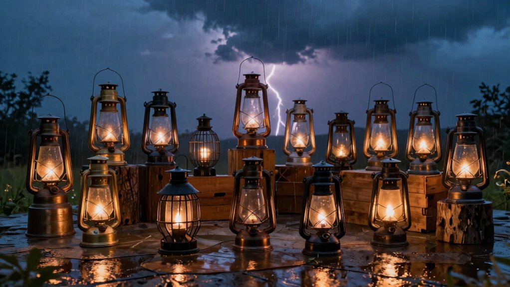 hurricane lanterns for storms