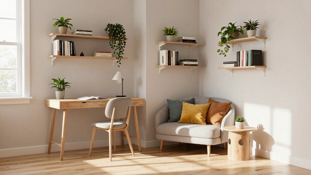 maximize small bedroom corners