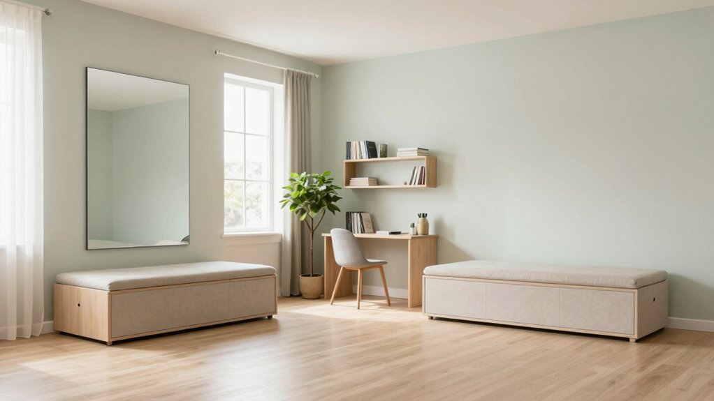 maximizing small room functionality