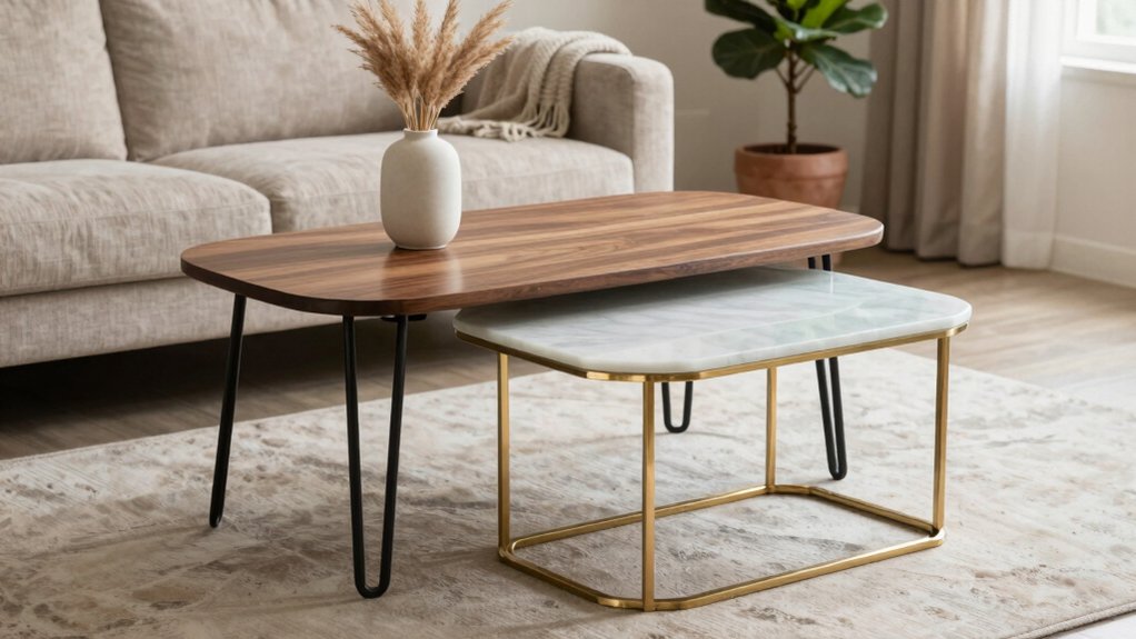 nesting tables for style