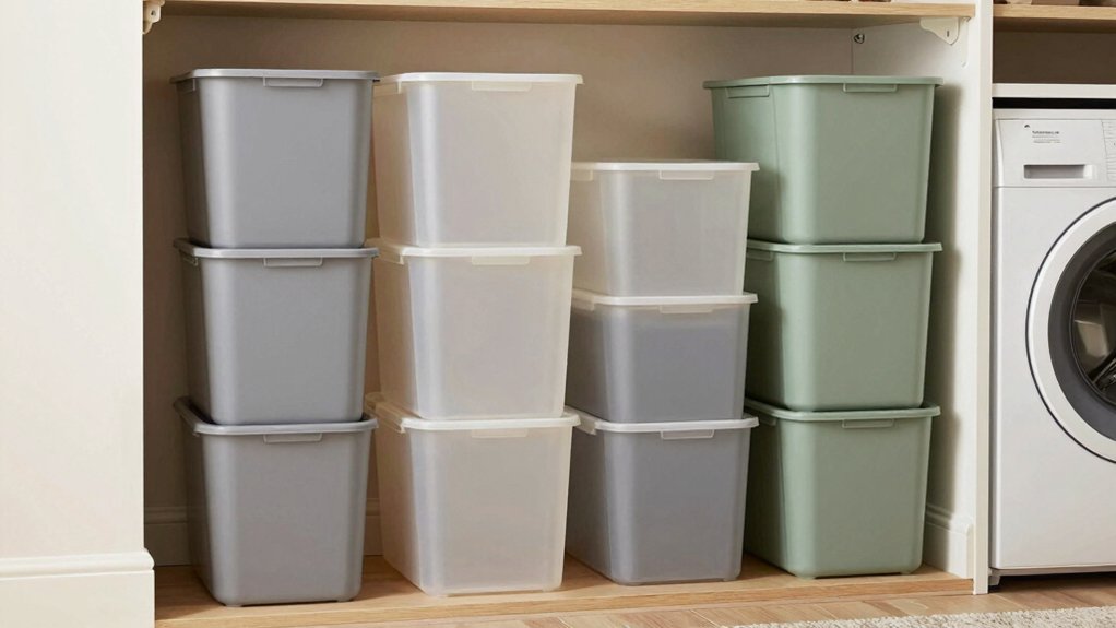 optimize storage with bins