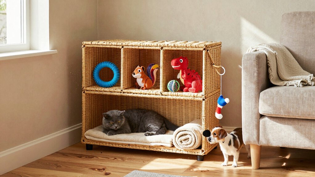 pet toy organization solutions