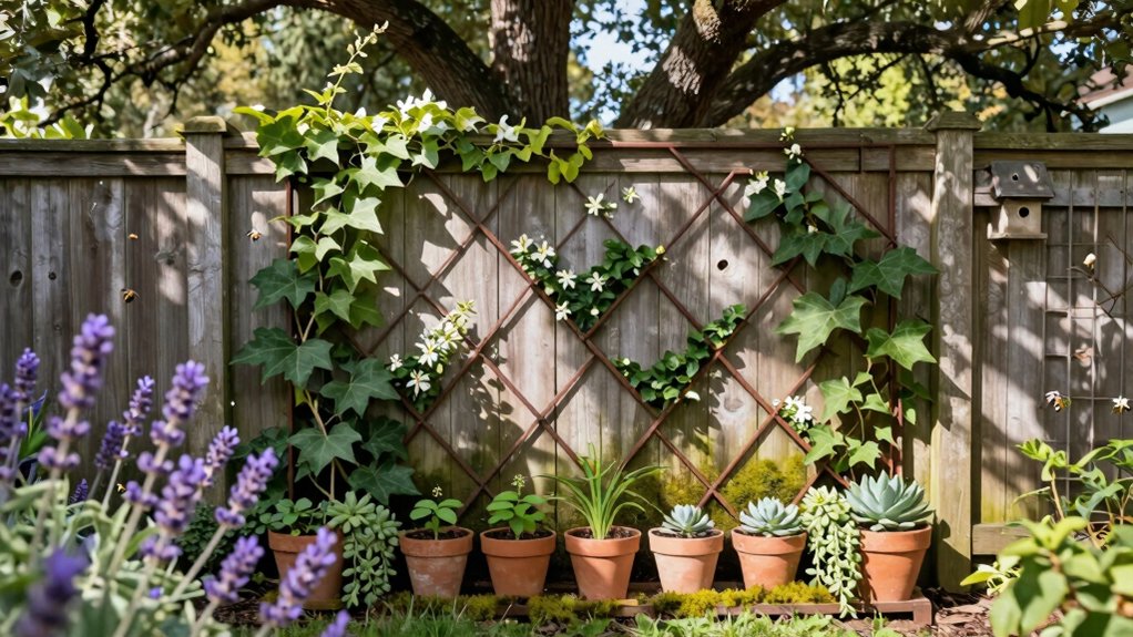 plant trellis decor ideas