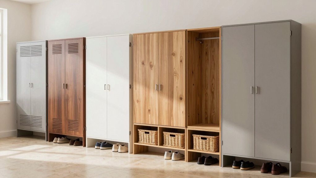 shoe cabinets for organization
