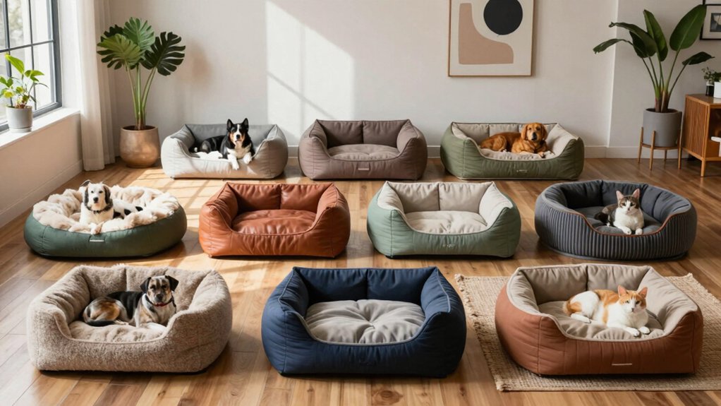 stylish and comfortable pet beds