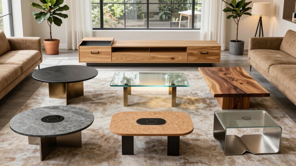 stylish and functional coffee tables