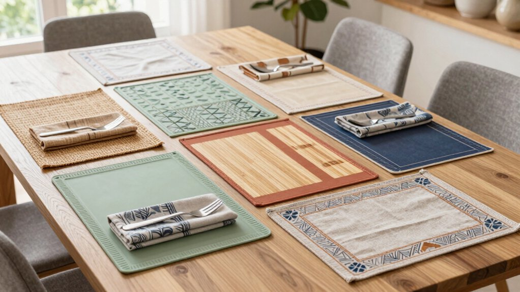 stylish and functional placemats