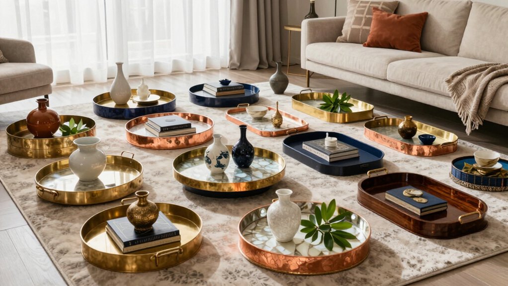 stylish and functional trays