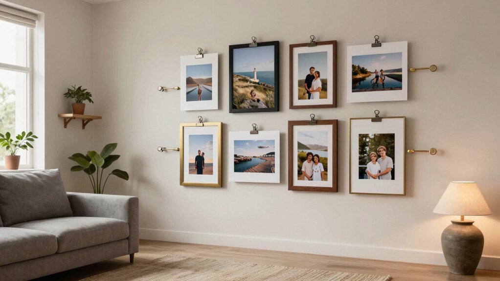 stylish clip photo displays