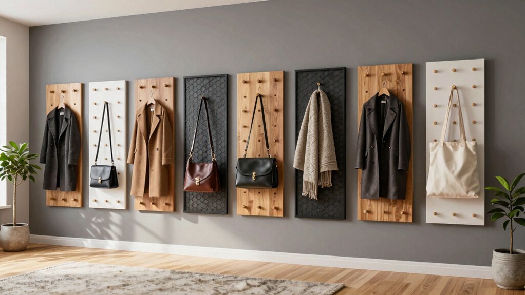 stylish coat peg boards