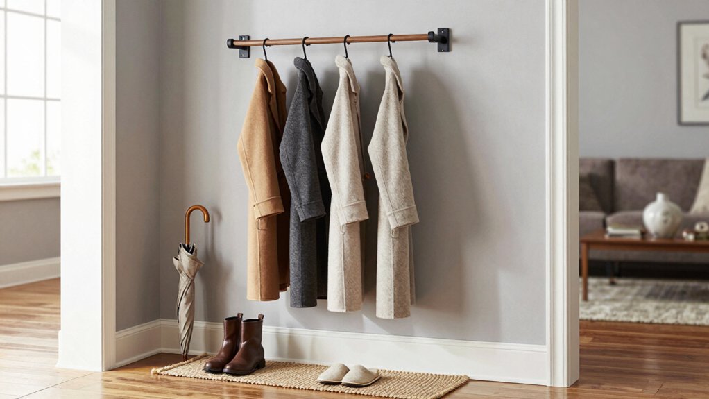 stylish coat shelf racks