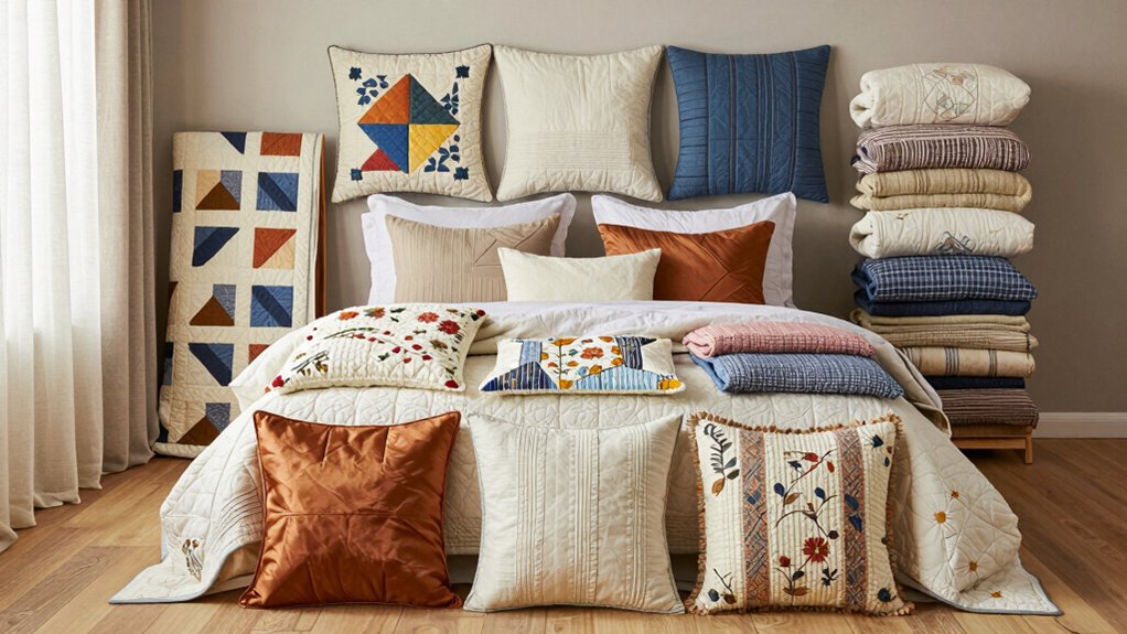 stylish cozy decorative quilts