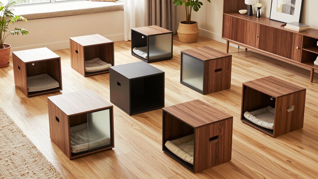 stylish dog crate furniture