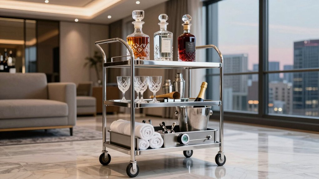 stylish drink trolleys selection