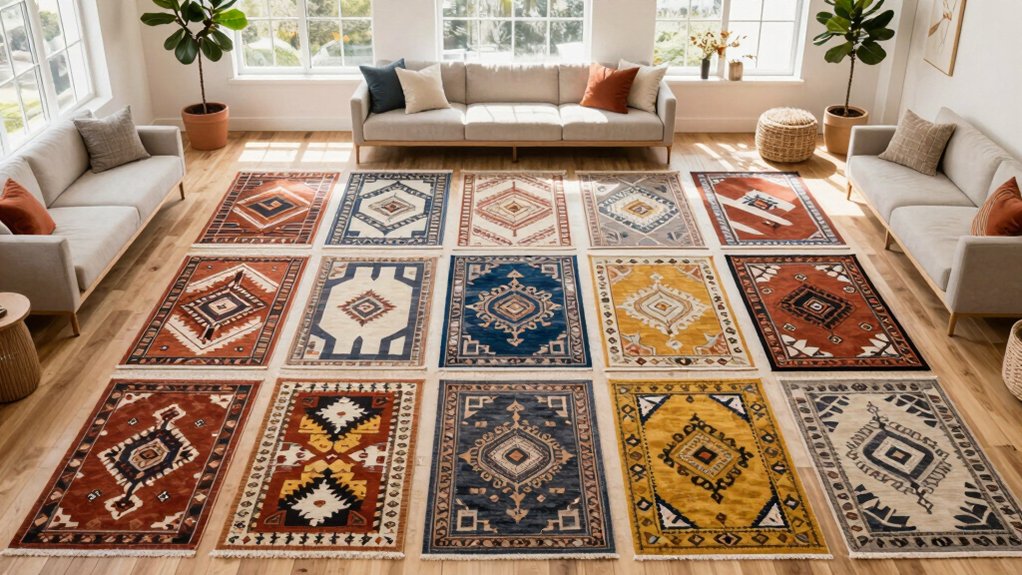 stylish patterned rugs 2026