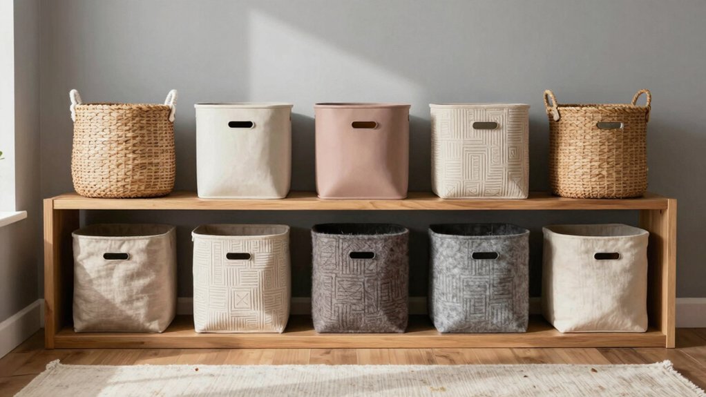 stylish storage bin sets