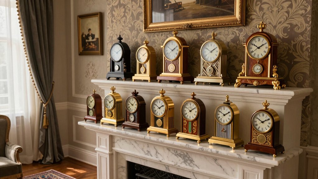 timeless mantel clock selection