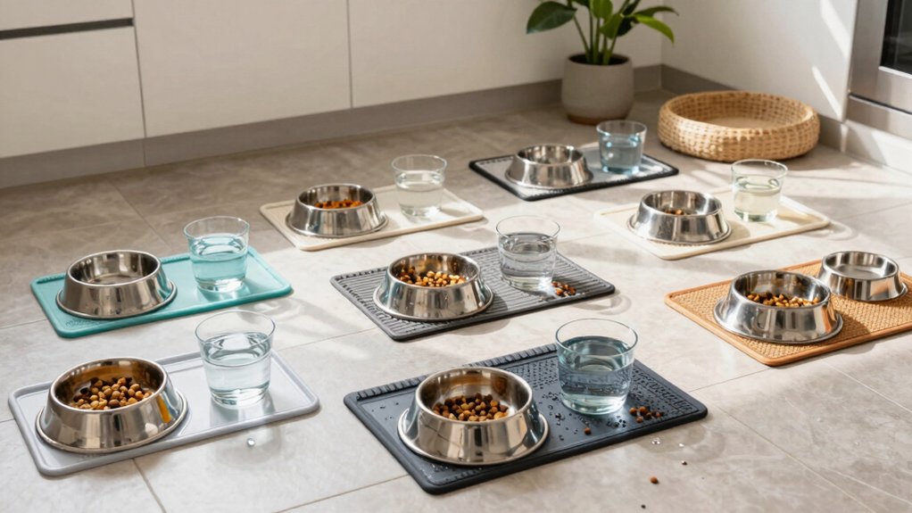 top pet feeding mats