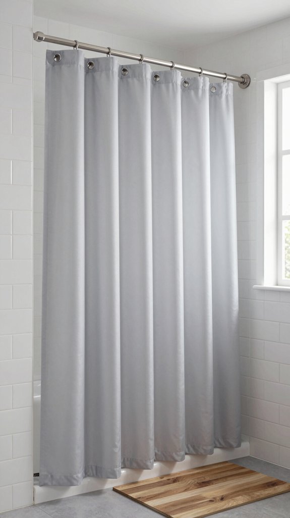18 Shower Curtain Ideas Bathroom Designers Love 18 accurate measurements for installation