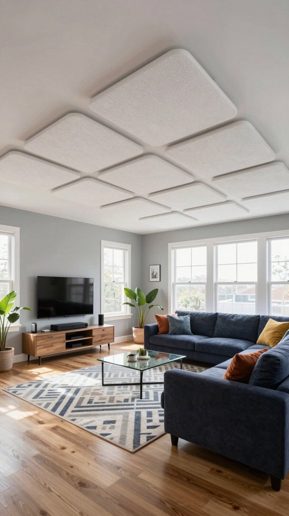 17 Latest Ceiling Design Ideas for Living Rooms 15 acoustic ceilings enhance sound quality