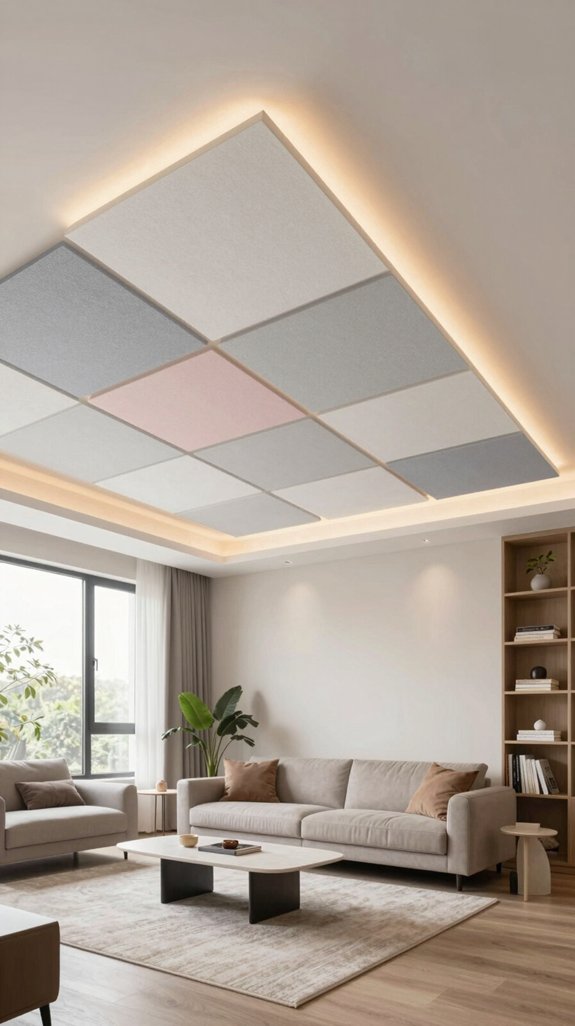 19 Modern POP Ceiling Design Ideas for Living Rooms 15 acoustic enhancement for interiors
