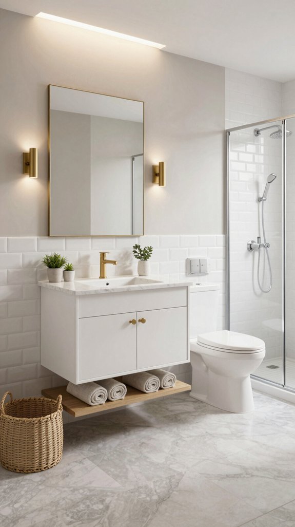 affordable elegant bathroom upgrades