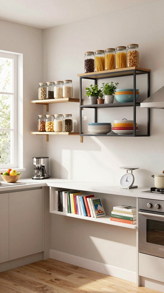 19 Kitchen Shelving Ideas for Open and Functional Storage 2 affordable kitchen shelving options