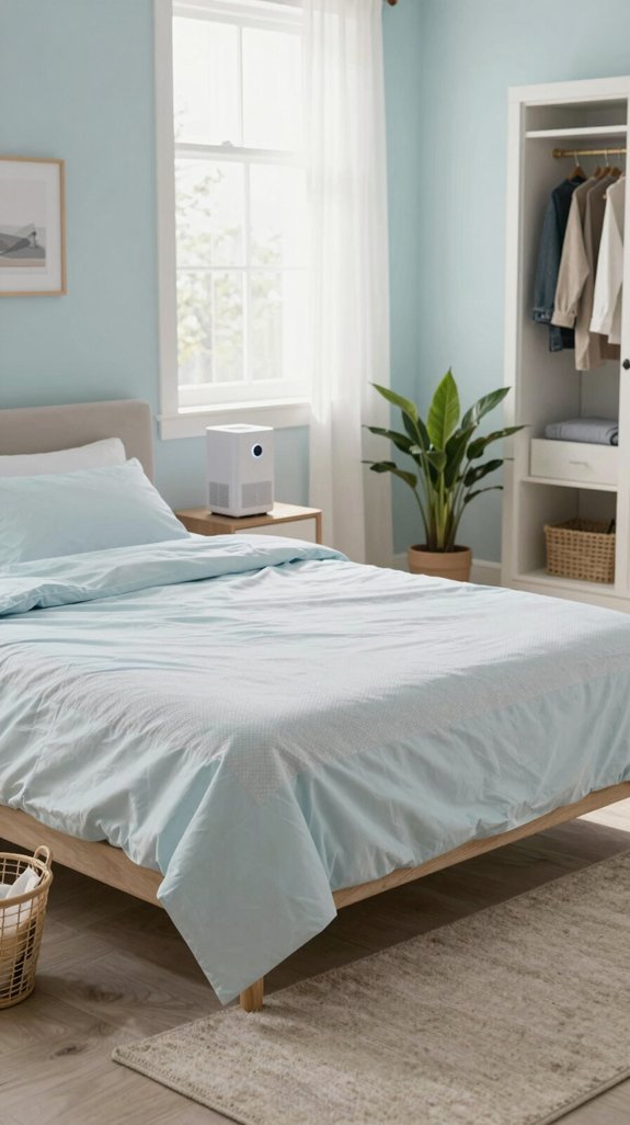 allergy free bedroom makeover