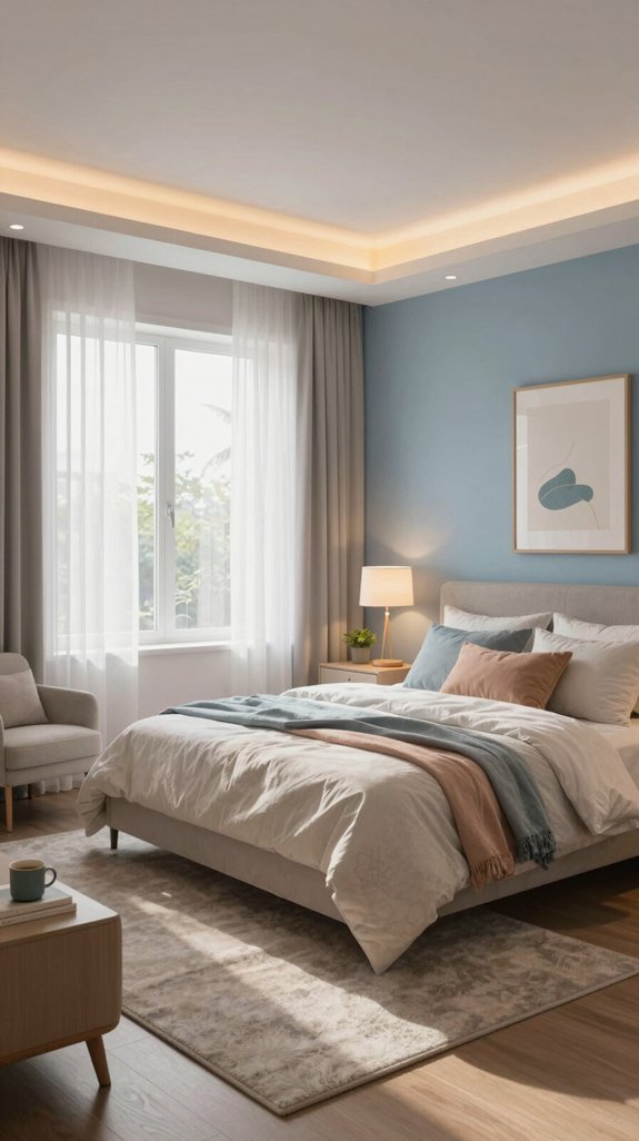 16 Room Ideas for the Bedroom You’ll Want to Copy 7 ambient lighting for wellness