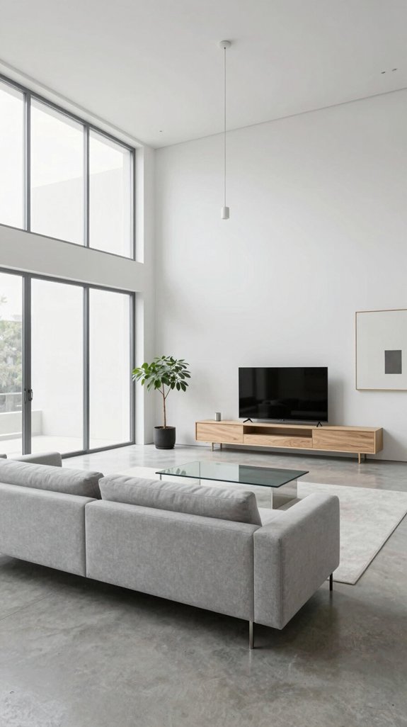 architectural purity through minimalism