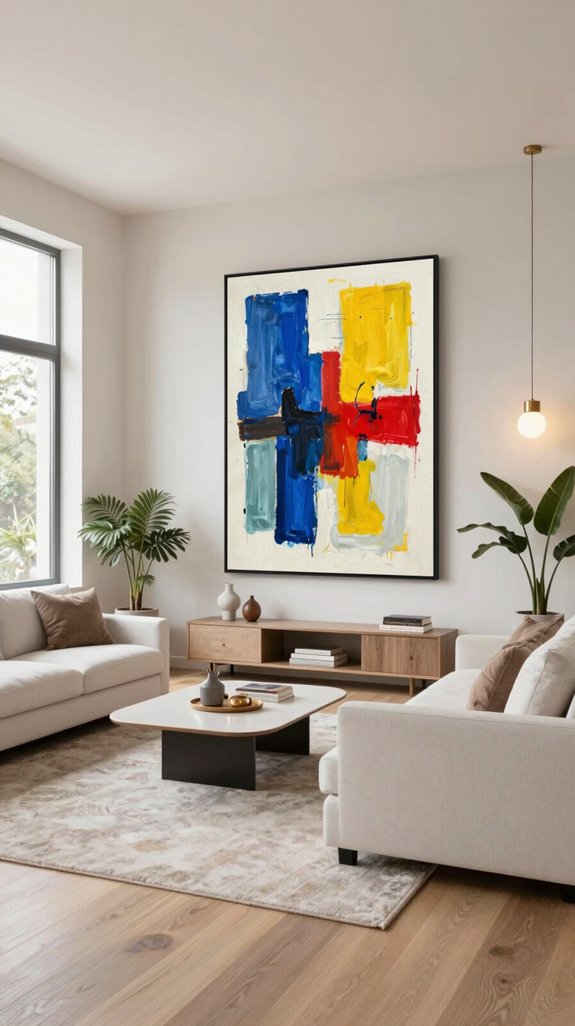art as living centerpiece