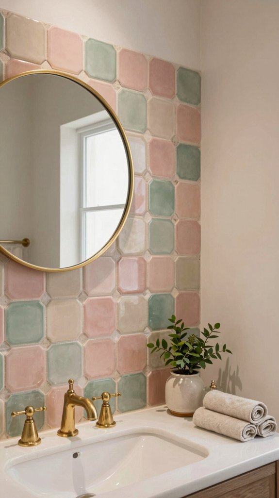 artisanal tile design aesthetic