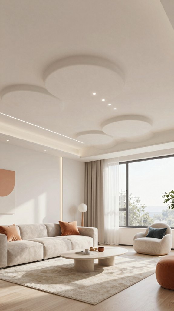 artistic ceiling design variants