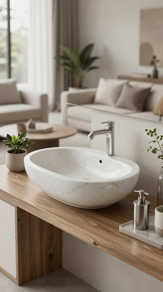 11 Living Room Washbasin Design Ideas for Modern Homes 5 artistic sculptural washbasins selection