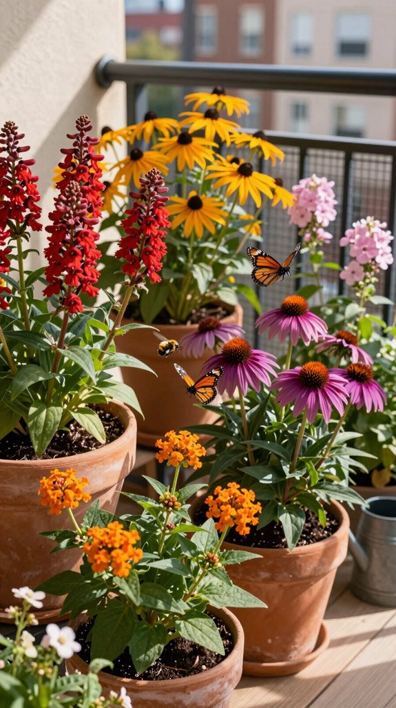 13 Apartment Balcony Garden Ideas for Urban Green Living 10 attract pollinators with natives