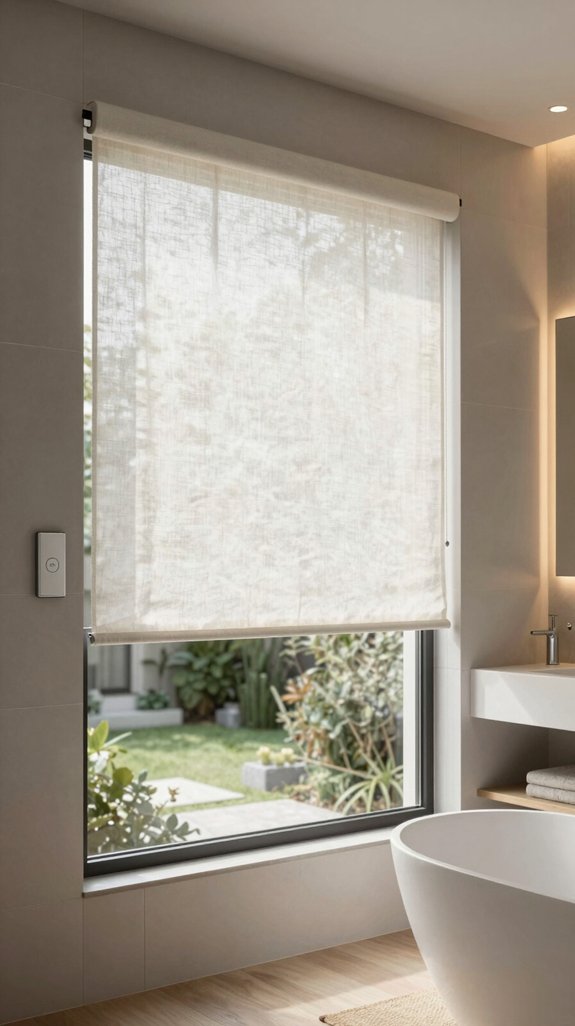 15 Bathroom Window Ideas for Privacy and Natural Light 16 automated bathroom privacy solutions