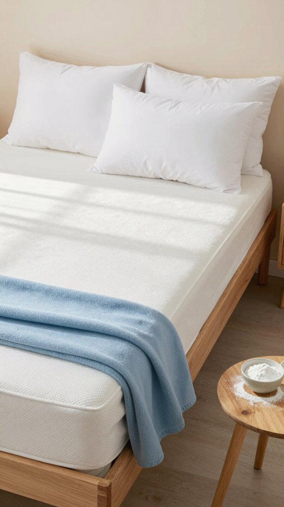 baking soda mattress refreshment
