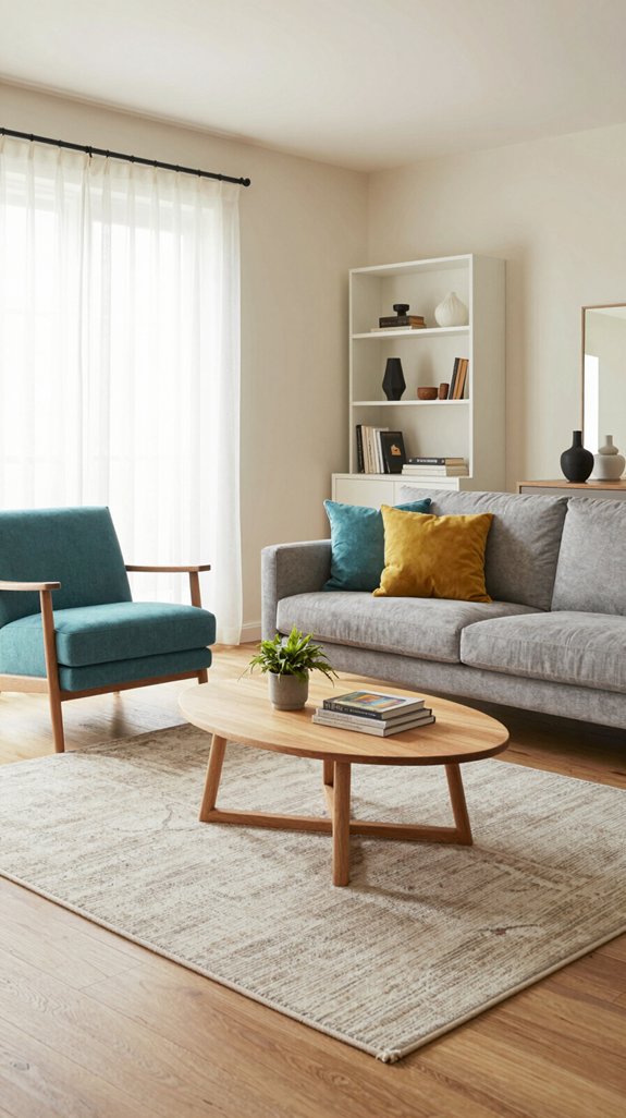 balanced furniture arrangement tips