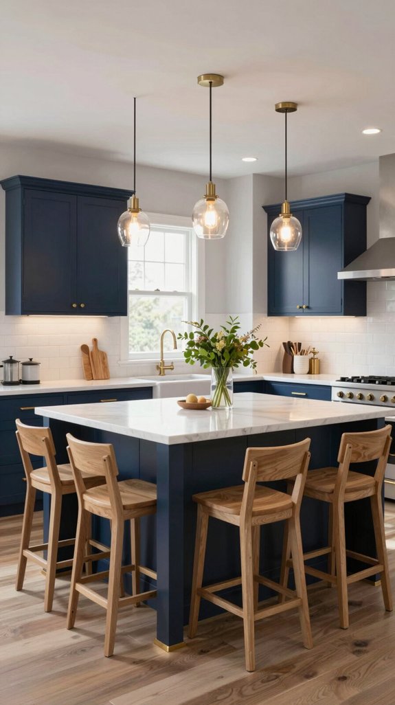 balanced kitchen lighting setup