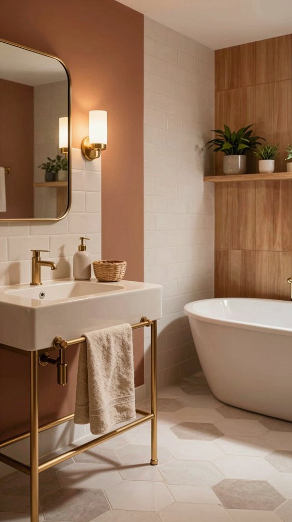 20 Neutral Bathroom Ideas That Feel Warm and Inviting 15 balanced matte gloss finishes