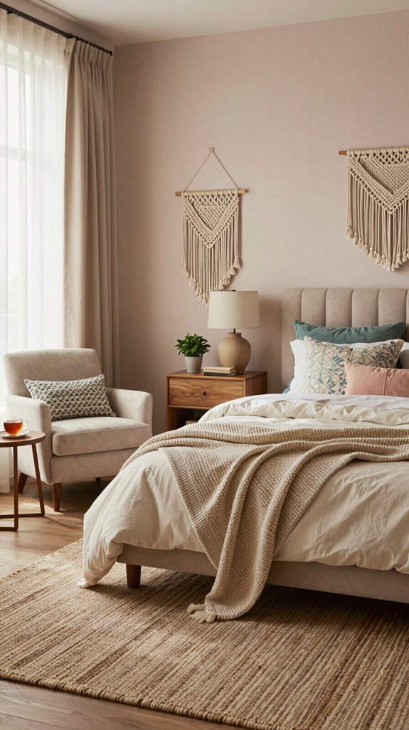 balanced patterns and textures