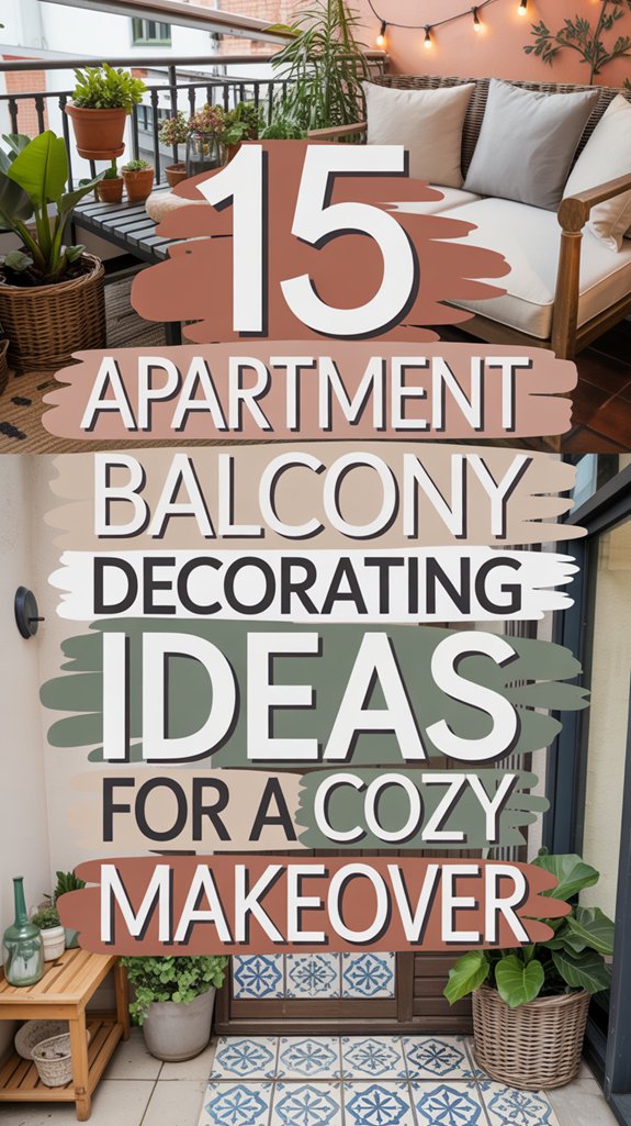 balcony cozy makeover ideas