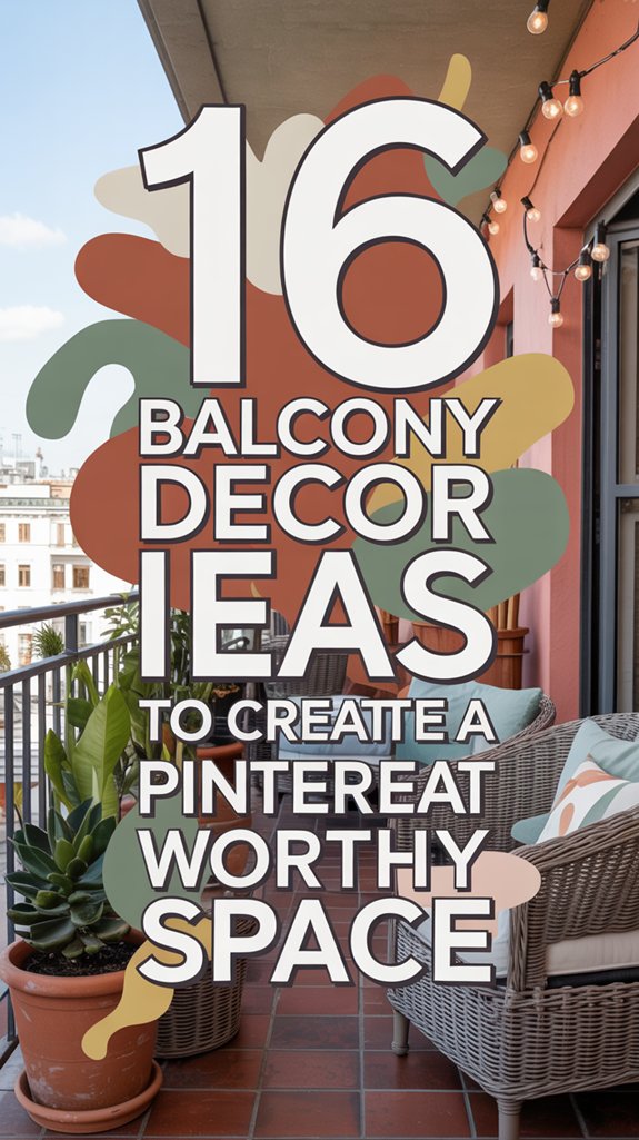 16 Balcony Decor Ideas to Create a Pinterest-Worthy Space 1 balcony decor inspiration ideas