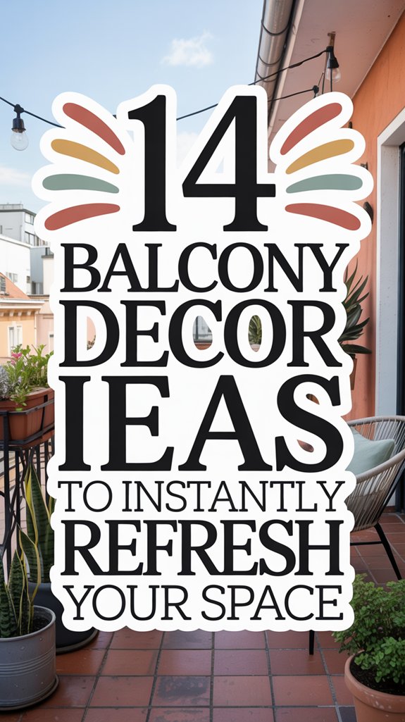 balcony decoration refresh ideas