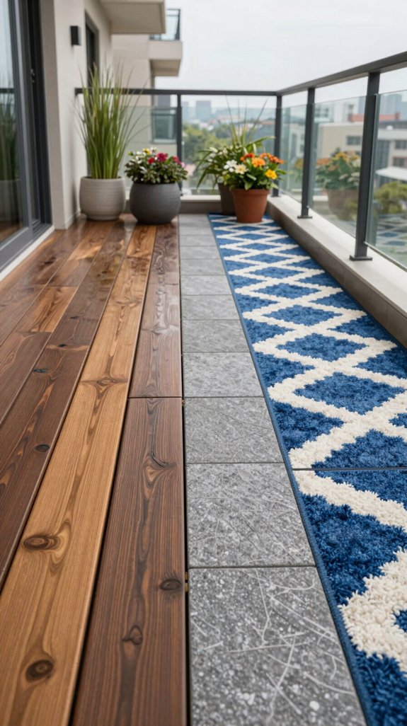 18 Balcony Flooring Ideas That Transform Your Space 14 balcony flooring installation tips