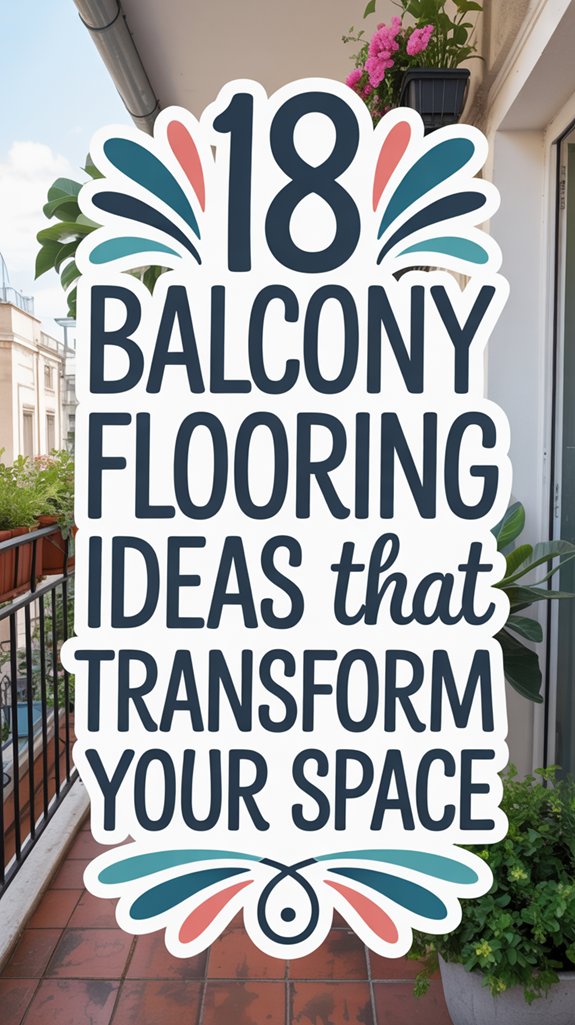 18 Balcony Flooring Ideas That Transform Your Space 1 balcony flooring transformation ideas